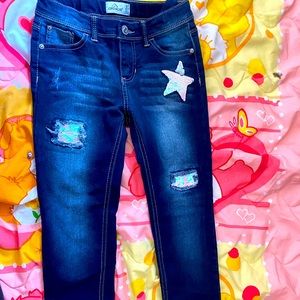 Jordache jeans size 8 girls used like new